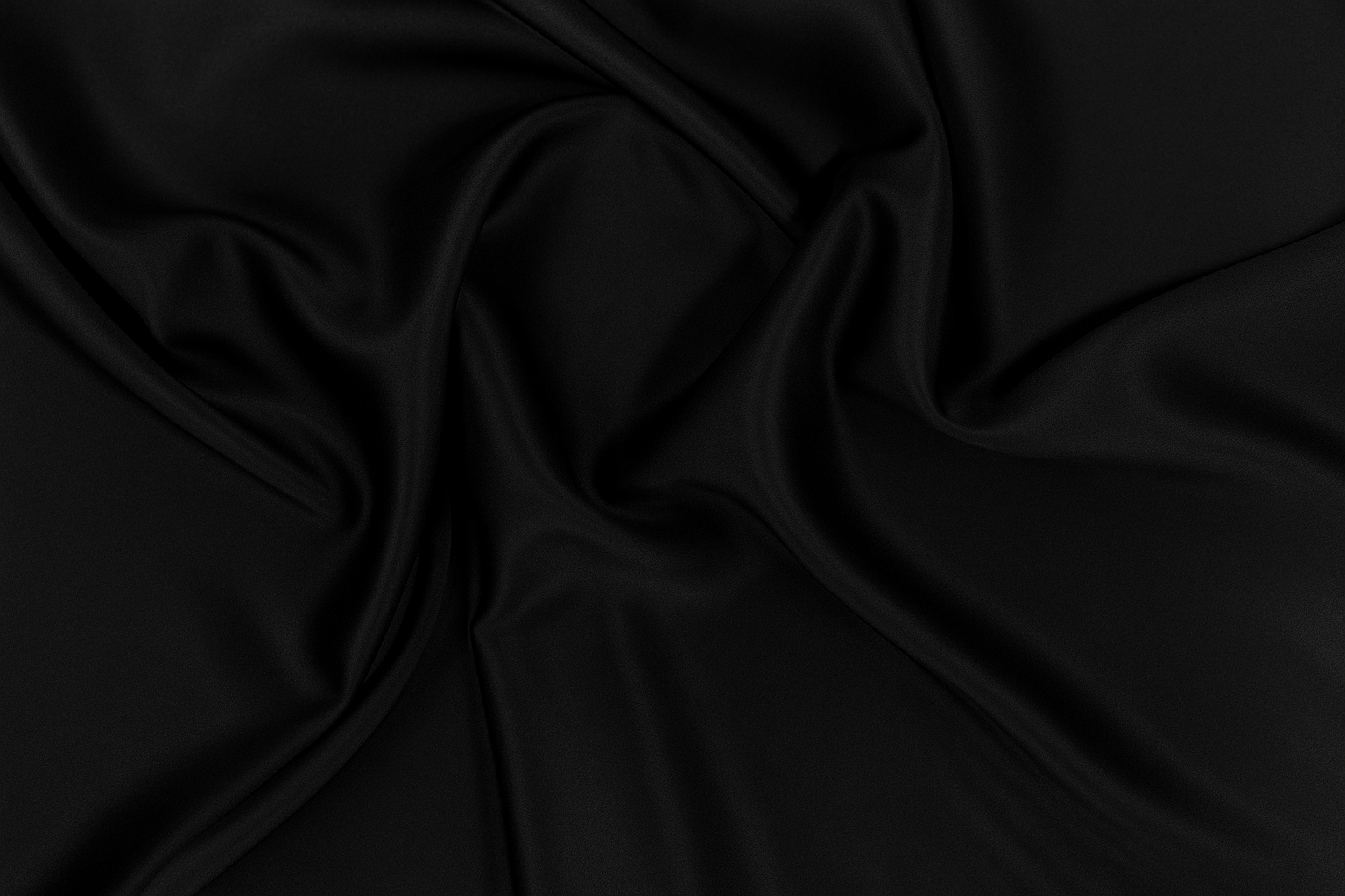 Set of 2 Pillowcases 100% Mulberry Silk – Midnight Black