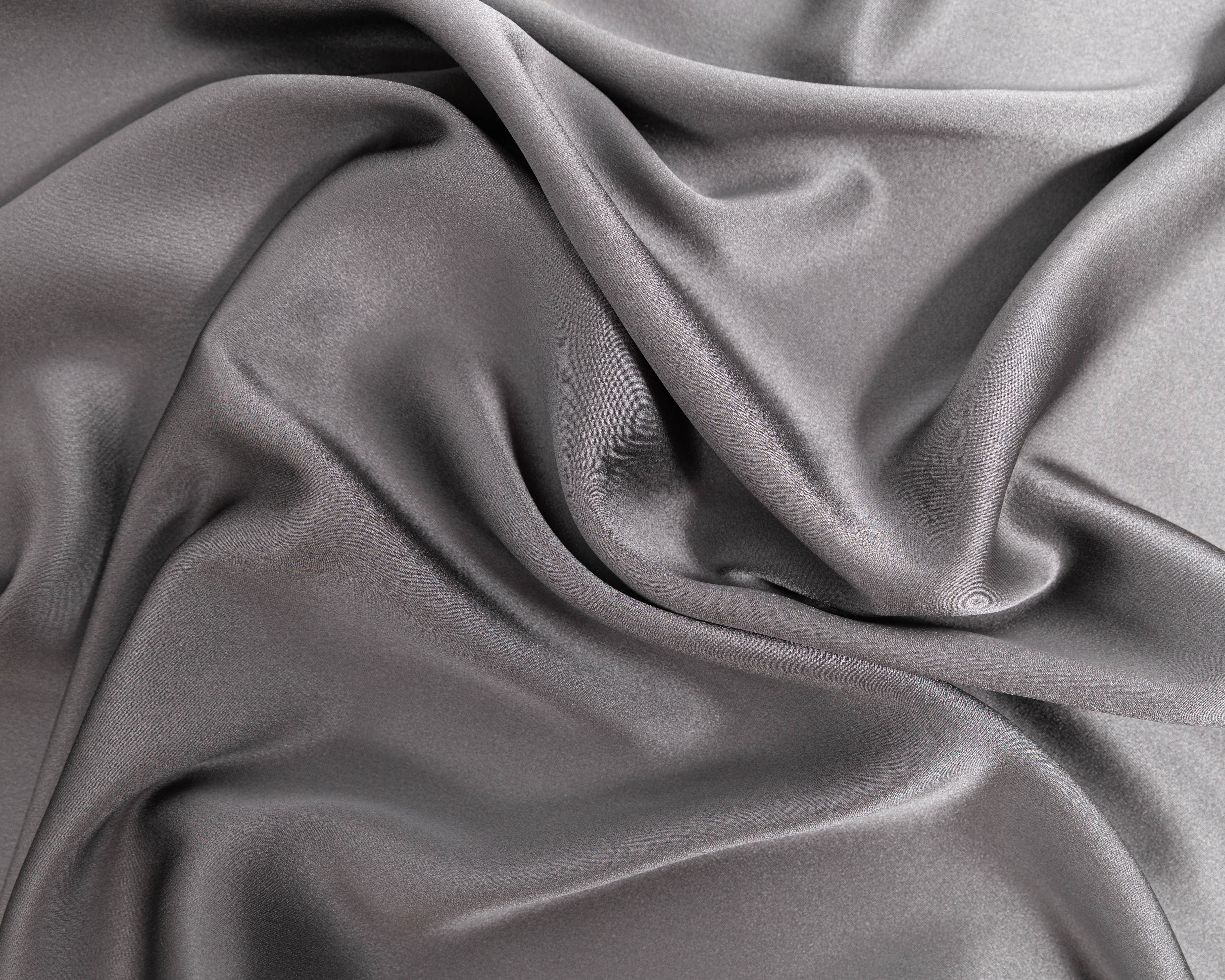 Bonnet 100% Mulberry Silk - Charcoal