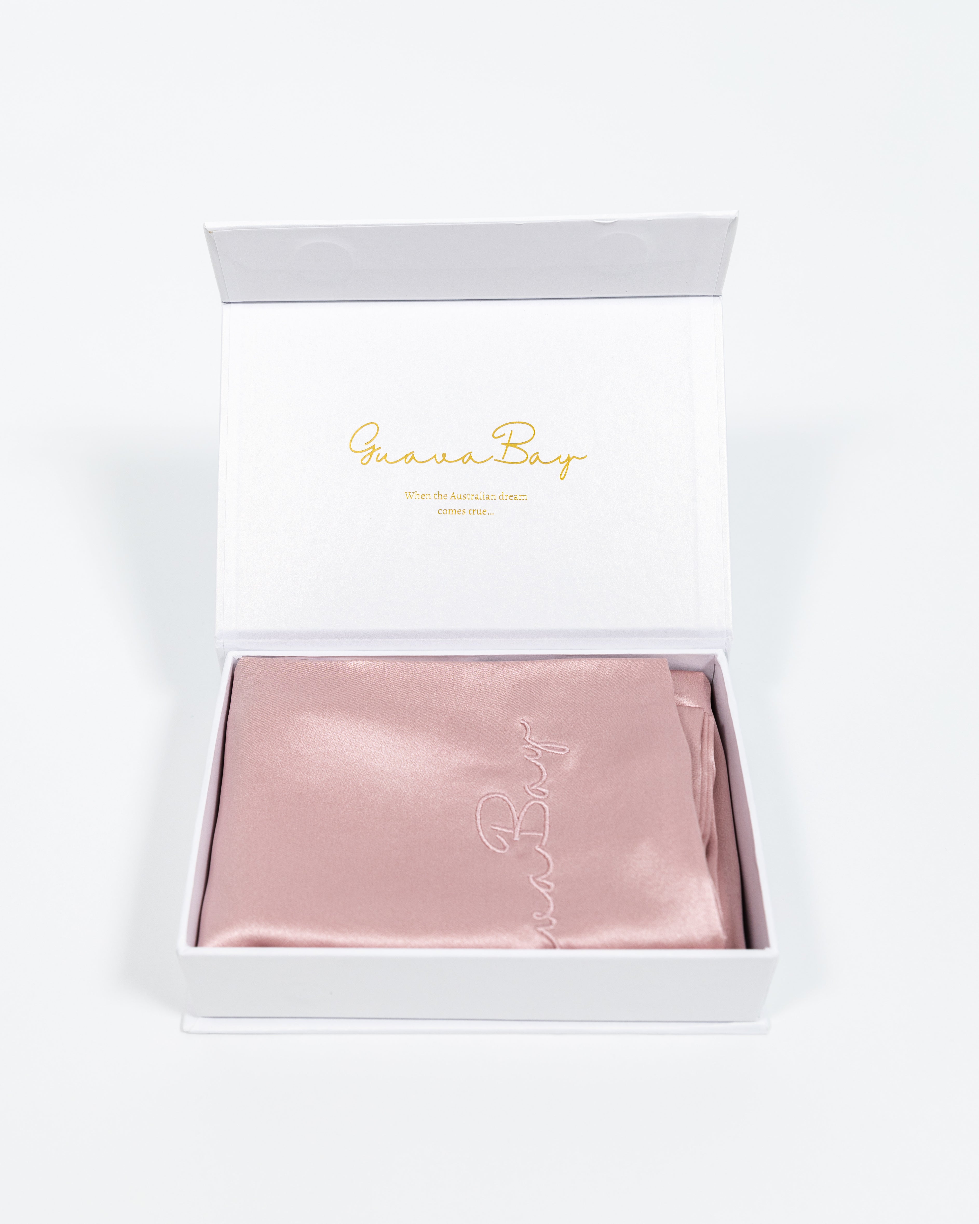 Set of 2 Pillowcases 100% Mulberry Silk – Lotus Powder Pink