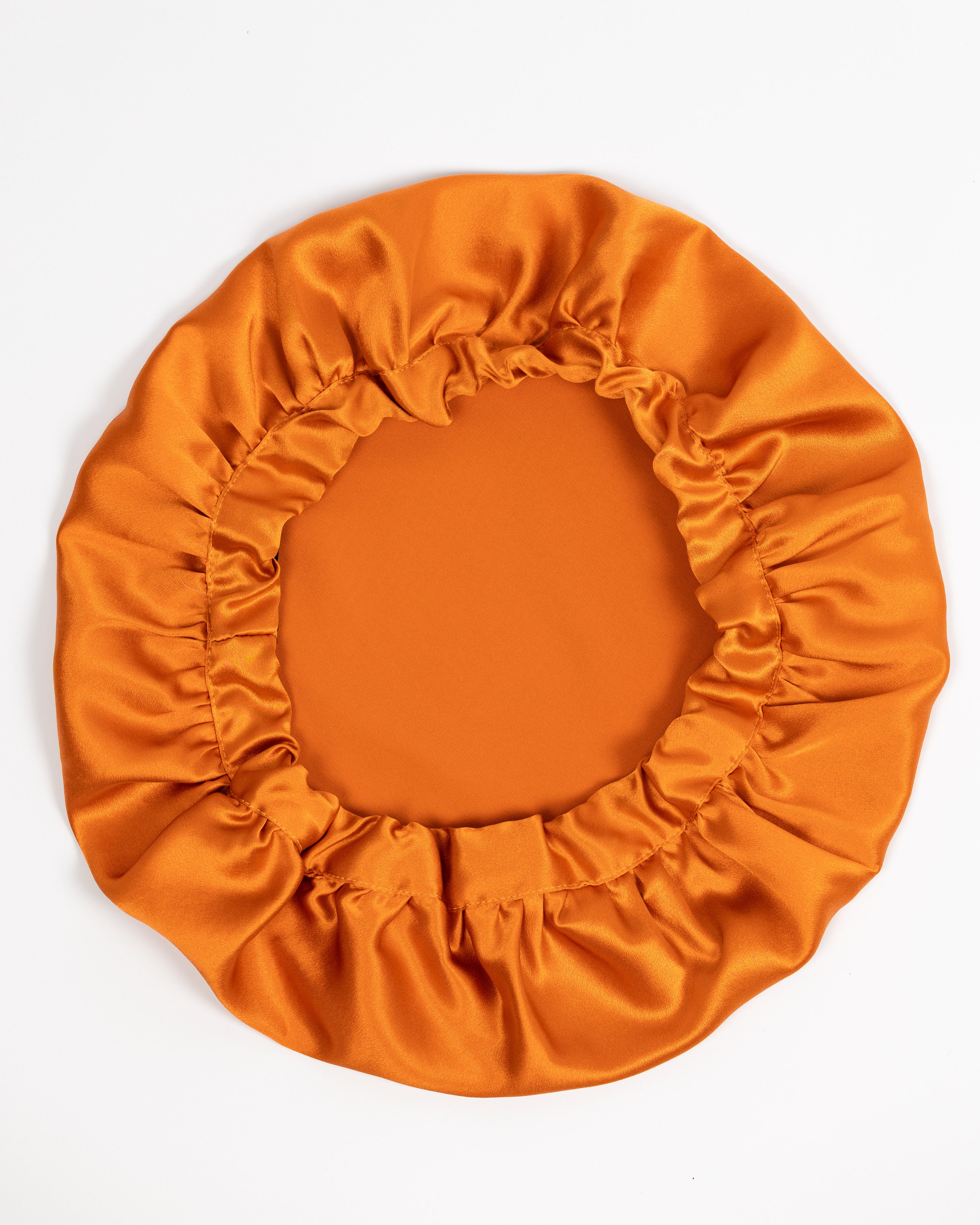 Bonnet 100% Mulberry Silk - Mandarin Orange