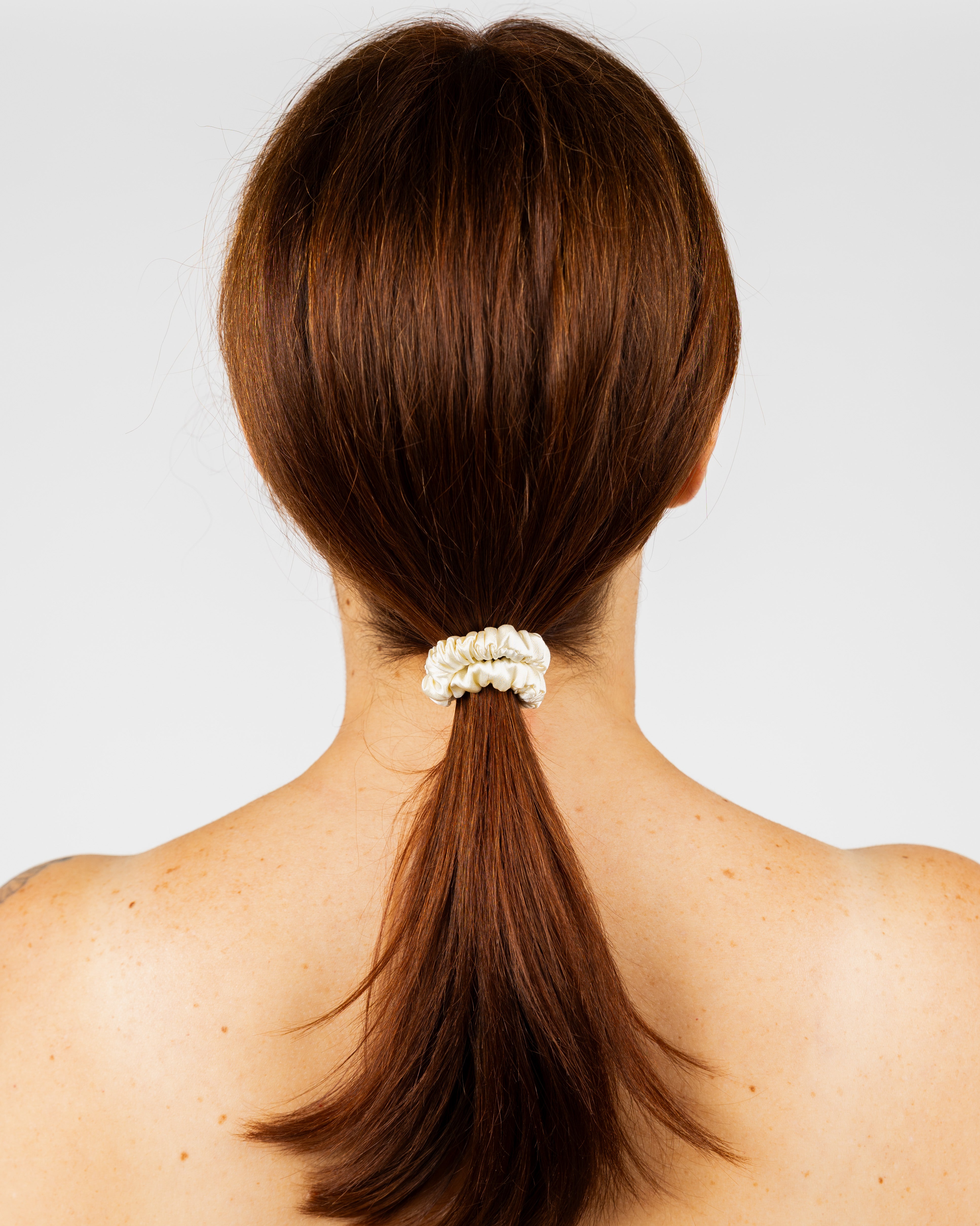 Skinny 100% Mulberry Silk - Cream