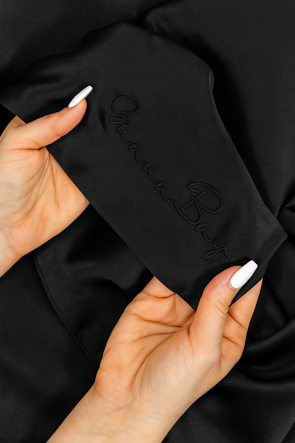 Pillowcase 100% Mulberry Silk – Midnight Black