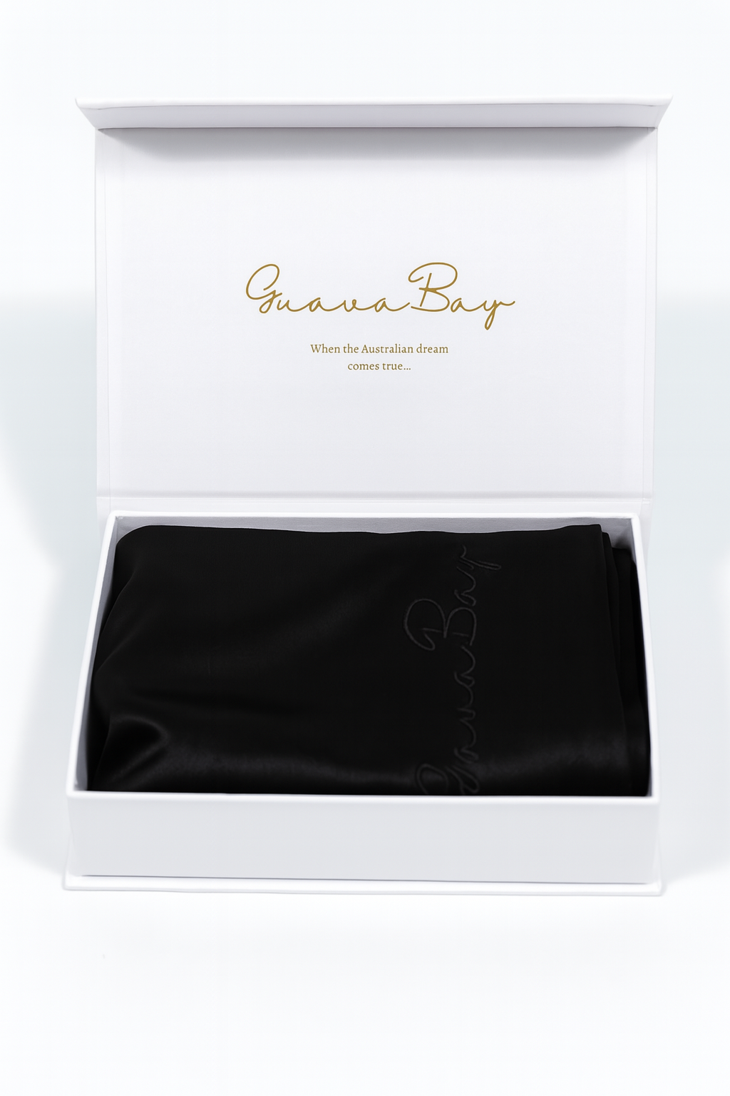 Pillowcase 100% Mulberry Silk – Midnight Black