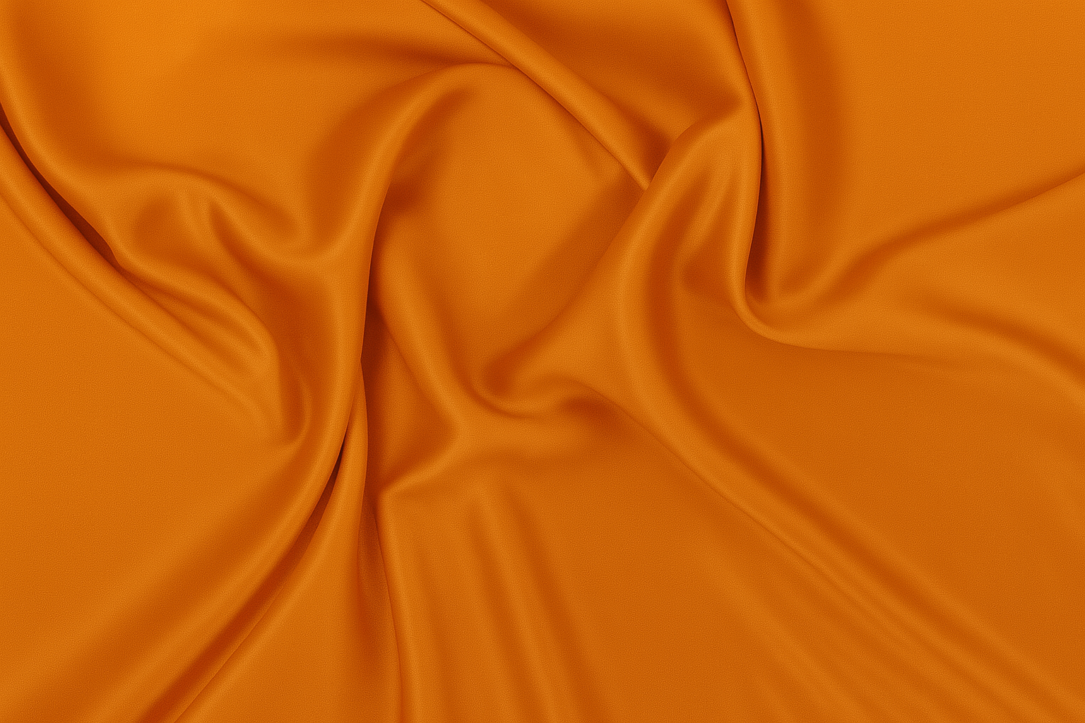 Bonnet 100% Mulberry Silk - Mandarin Orange