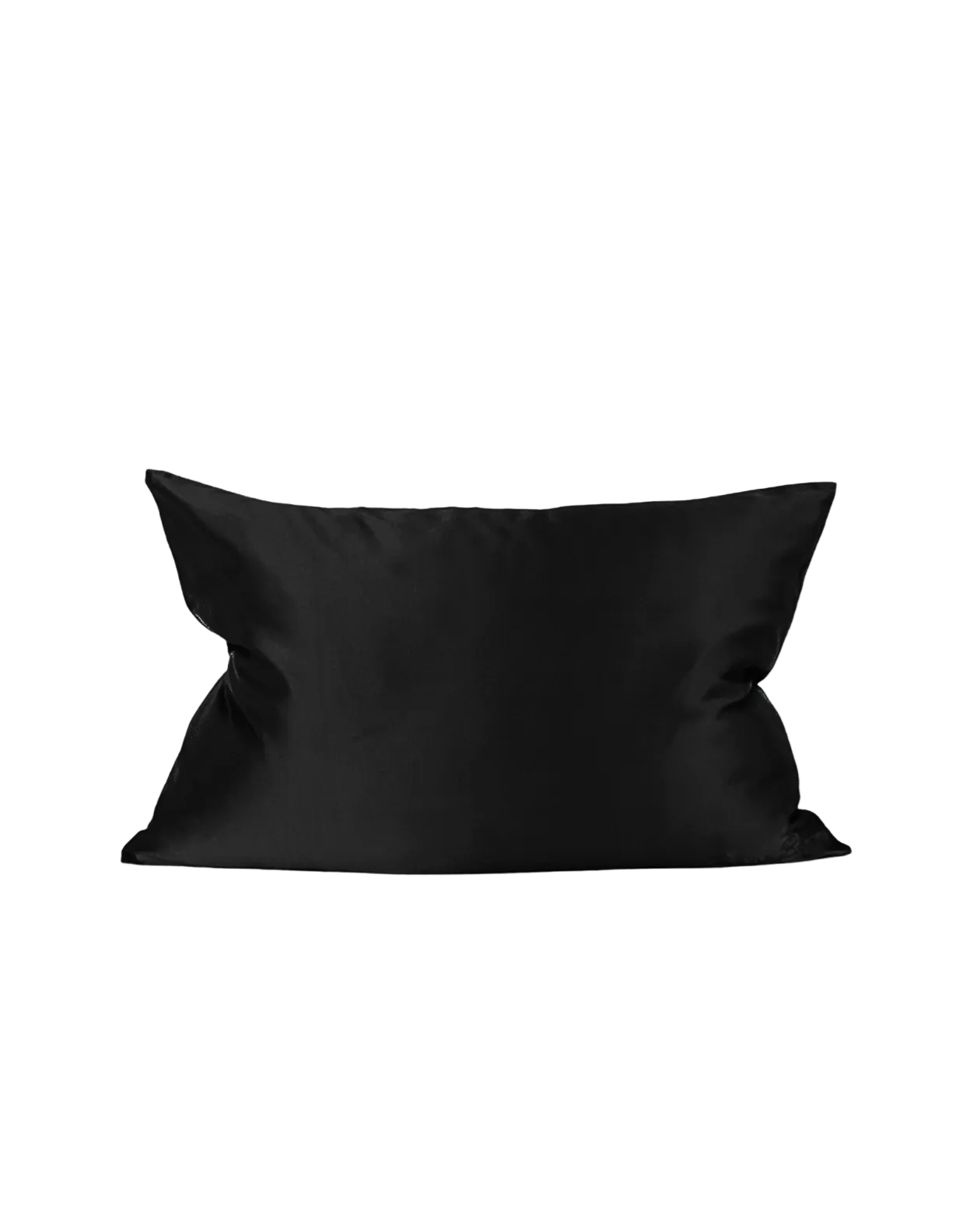 Pillowcase 100% Mulberry Silk – Midnight Black
