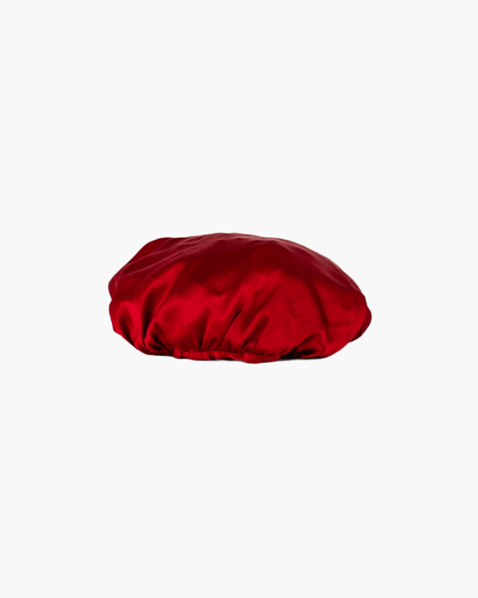 Bonnet 100% Mulberry Silk Red Wine
