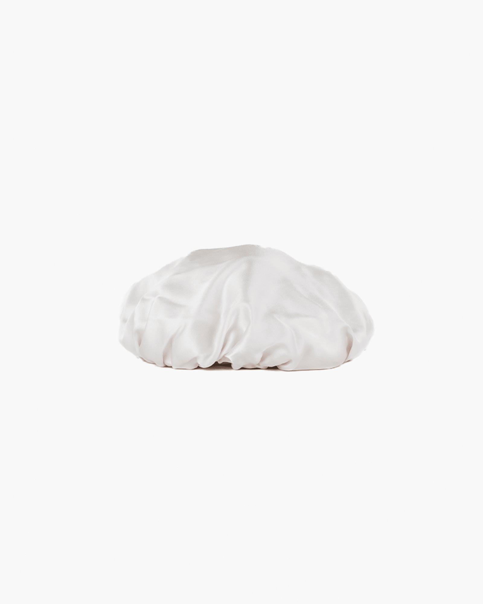Bonnet 100% Mulberry Silk - White