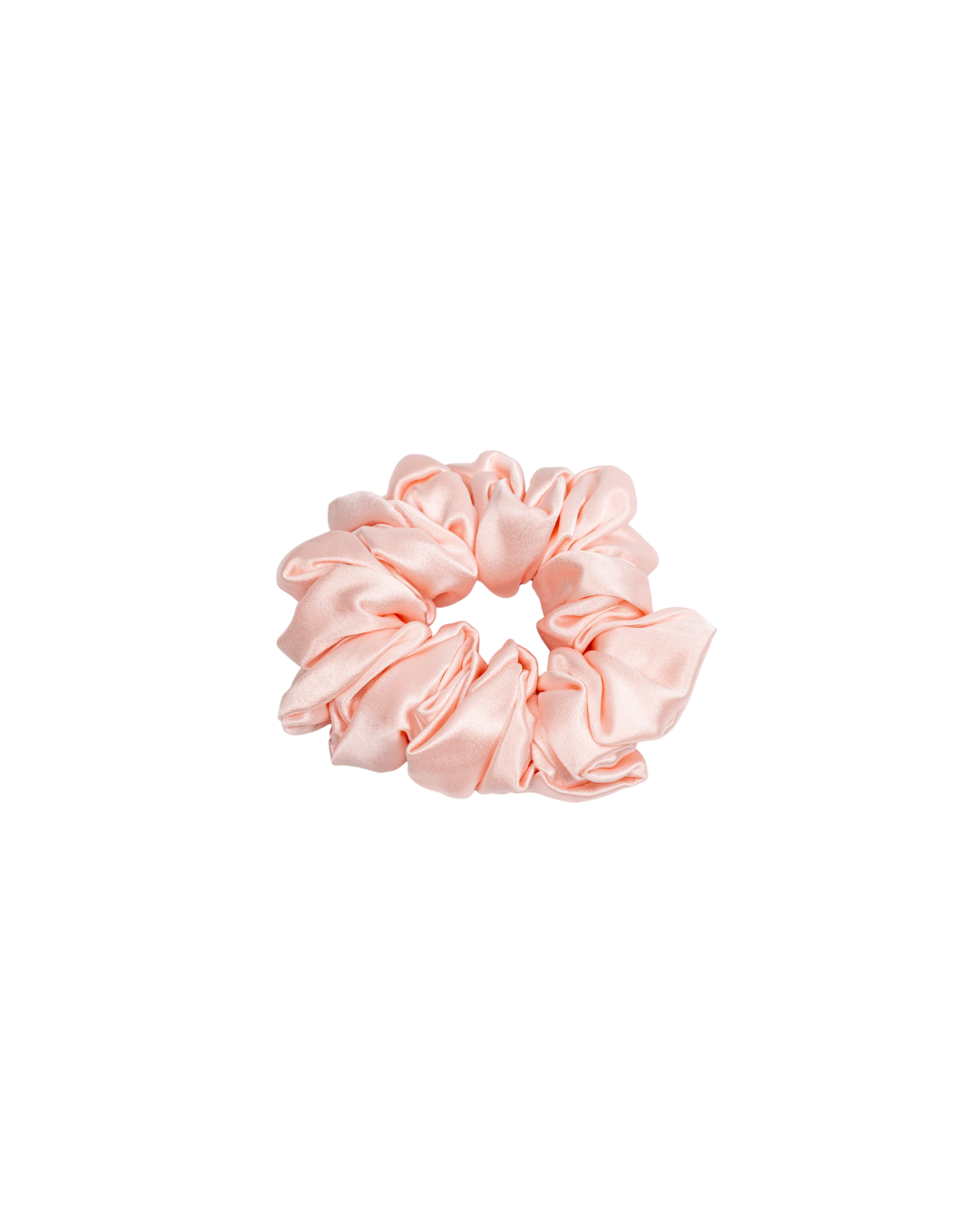 Scrunchy 100% Mulberry Silk - Bubble Gum Pink
