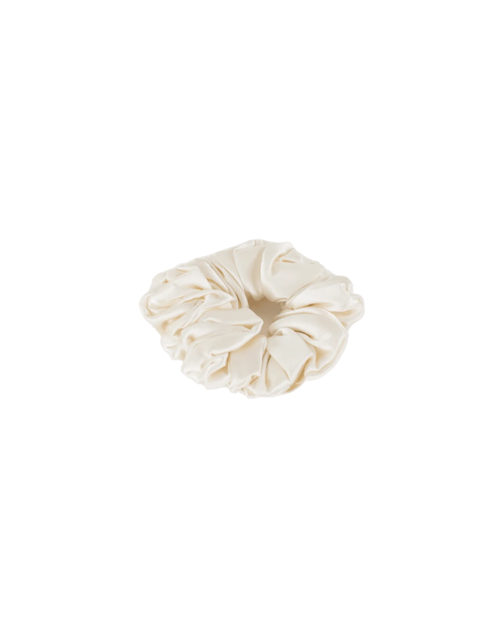 Scrunchy 100% Mulberry Silk - Cream