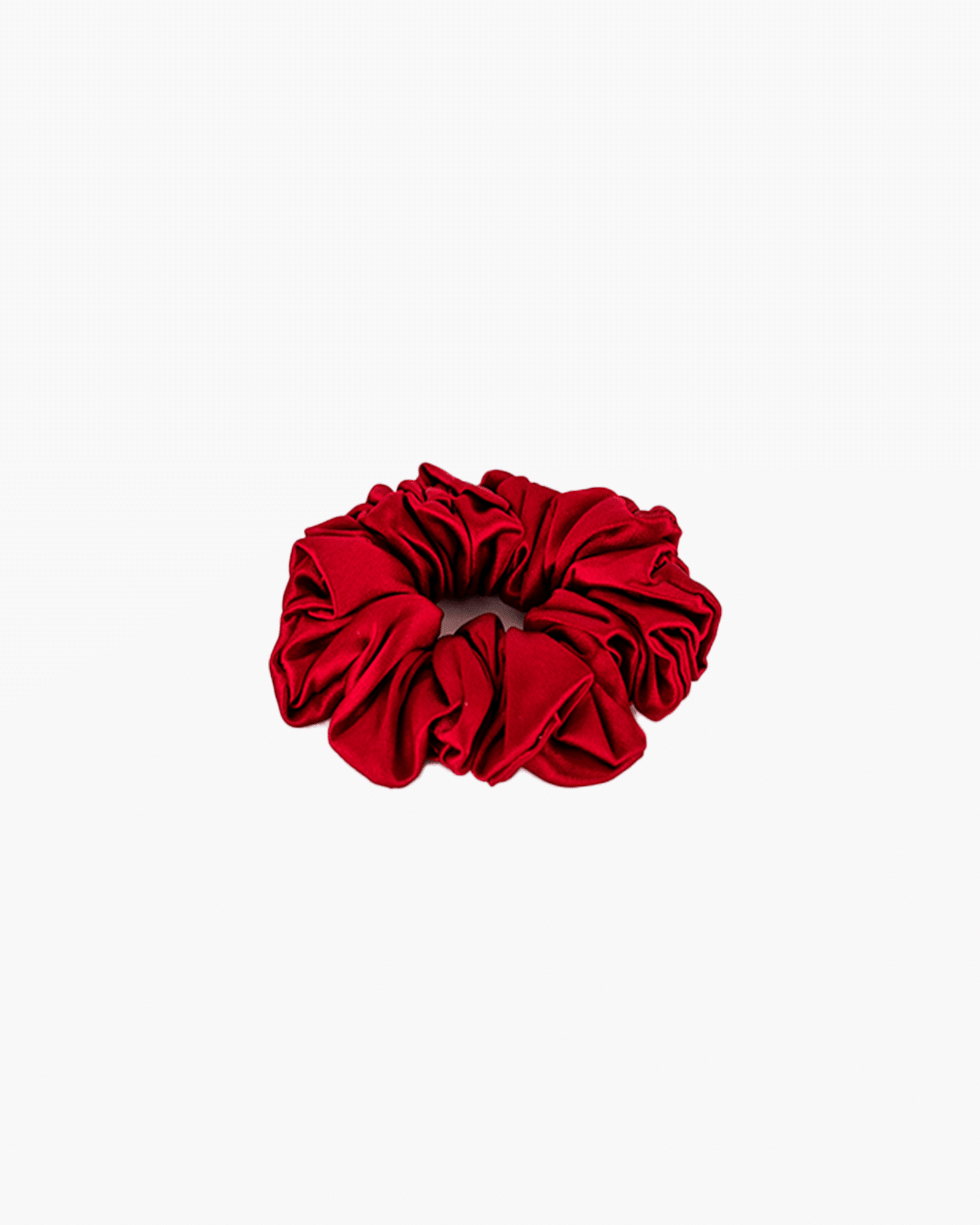 Scrunchy 100% Mulberry Silk - Red Wine