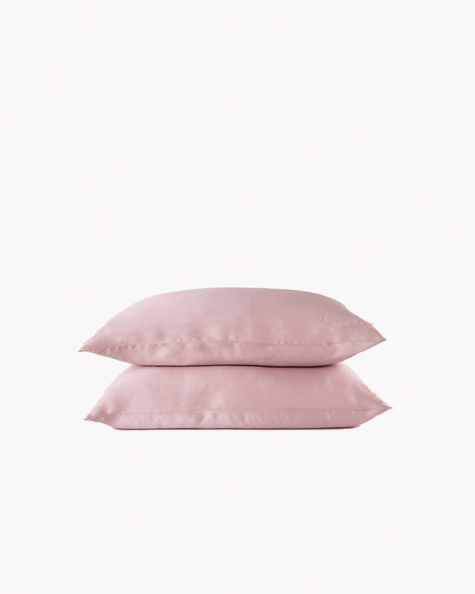 Set of 2 Pillowcases 100% Mulberry Silk – Lotus Powder Pink