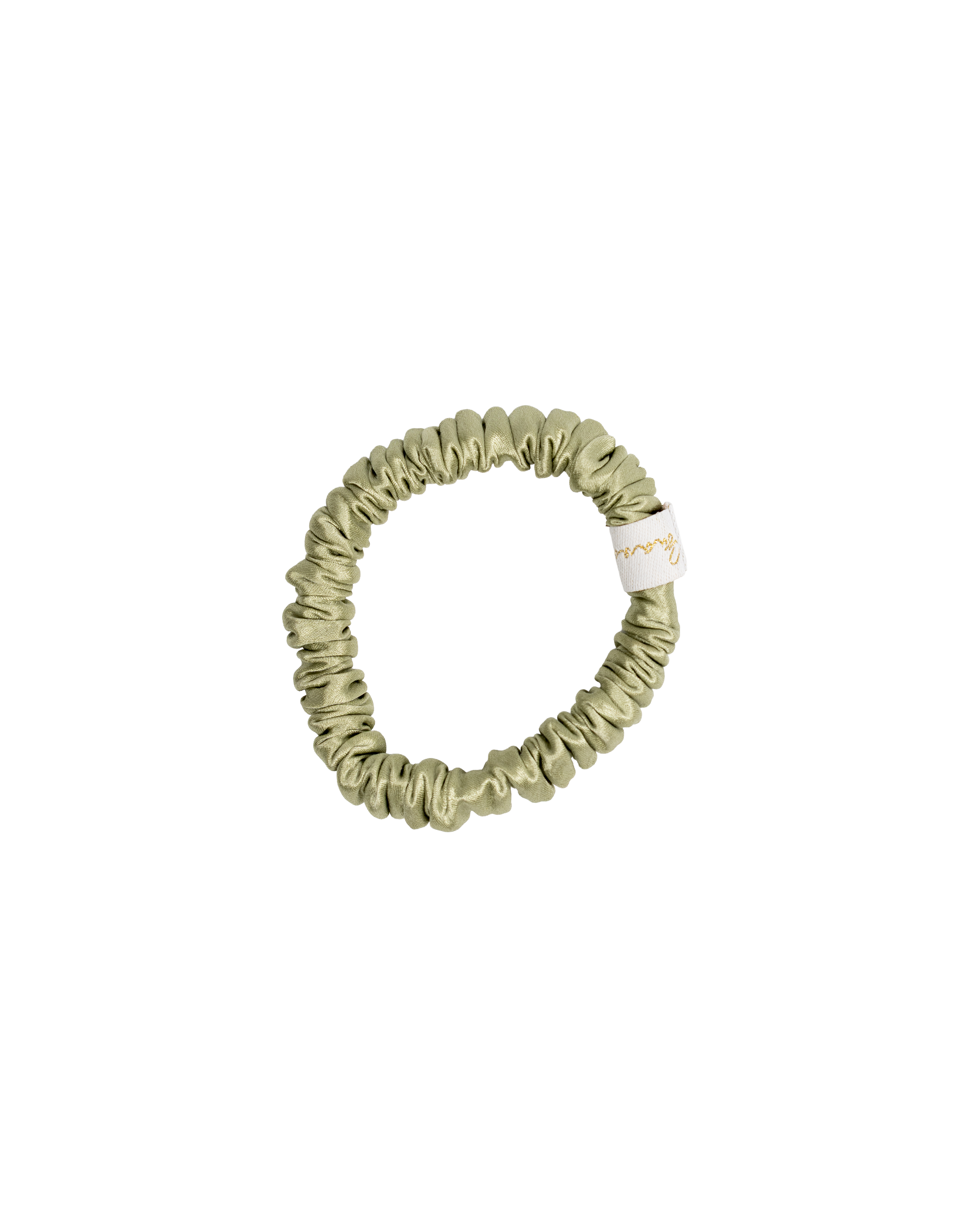 Skinny 100% Mulberry Silk - Sage Green