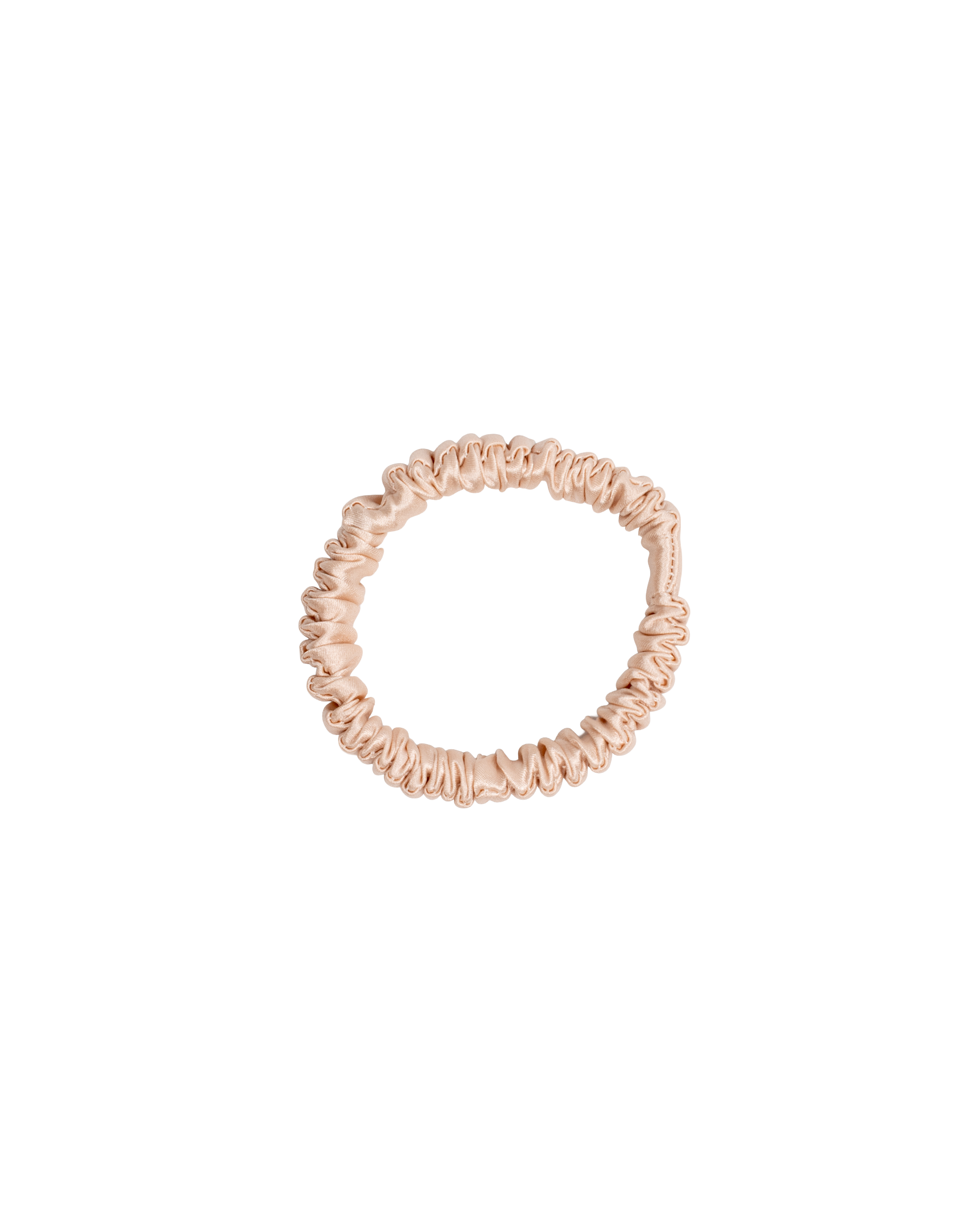 Skinny 100% Mulberry Silk - Nude Rosé