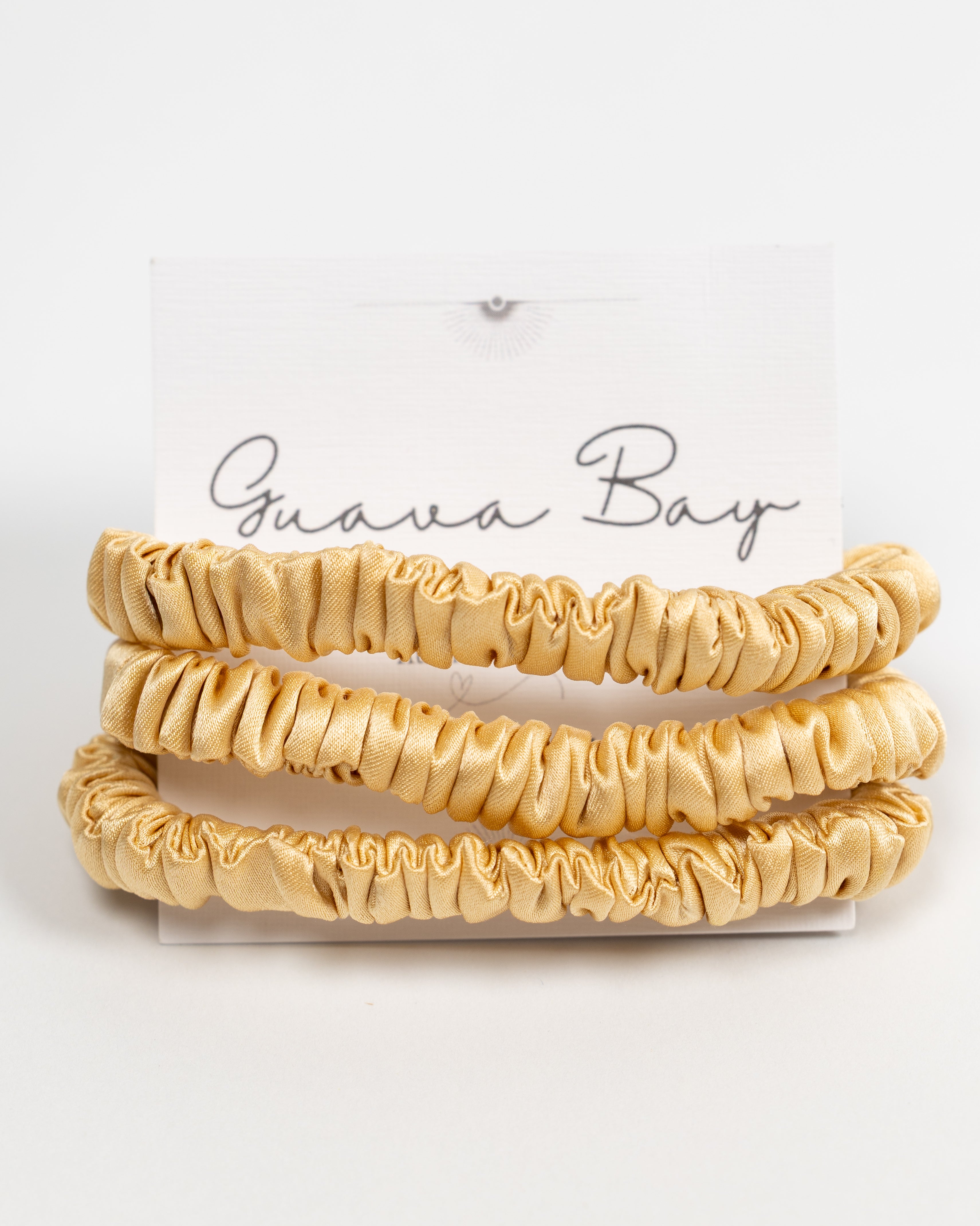 Mulberry Silk Skinny Set (3-Pack) - Champagne