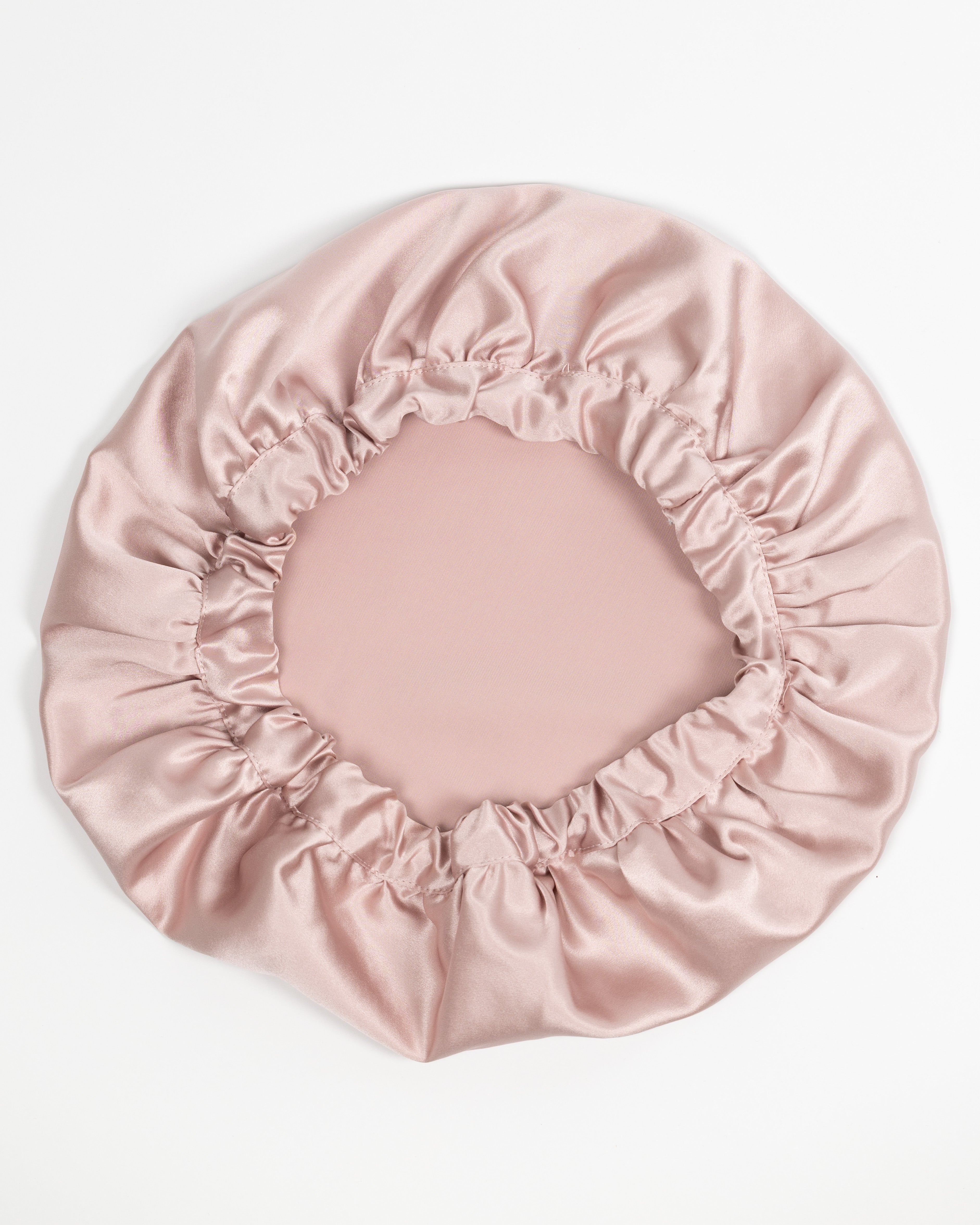 Bonnet 100% Mulberry Silk - Lotus Powder Pink