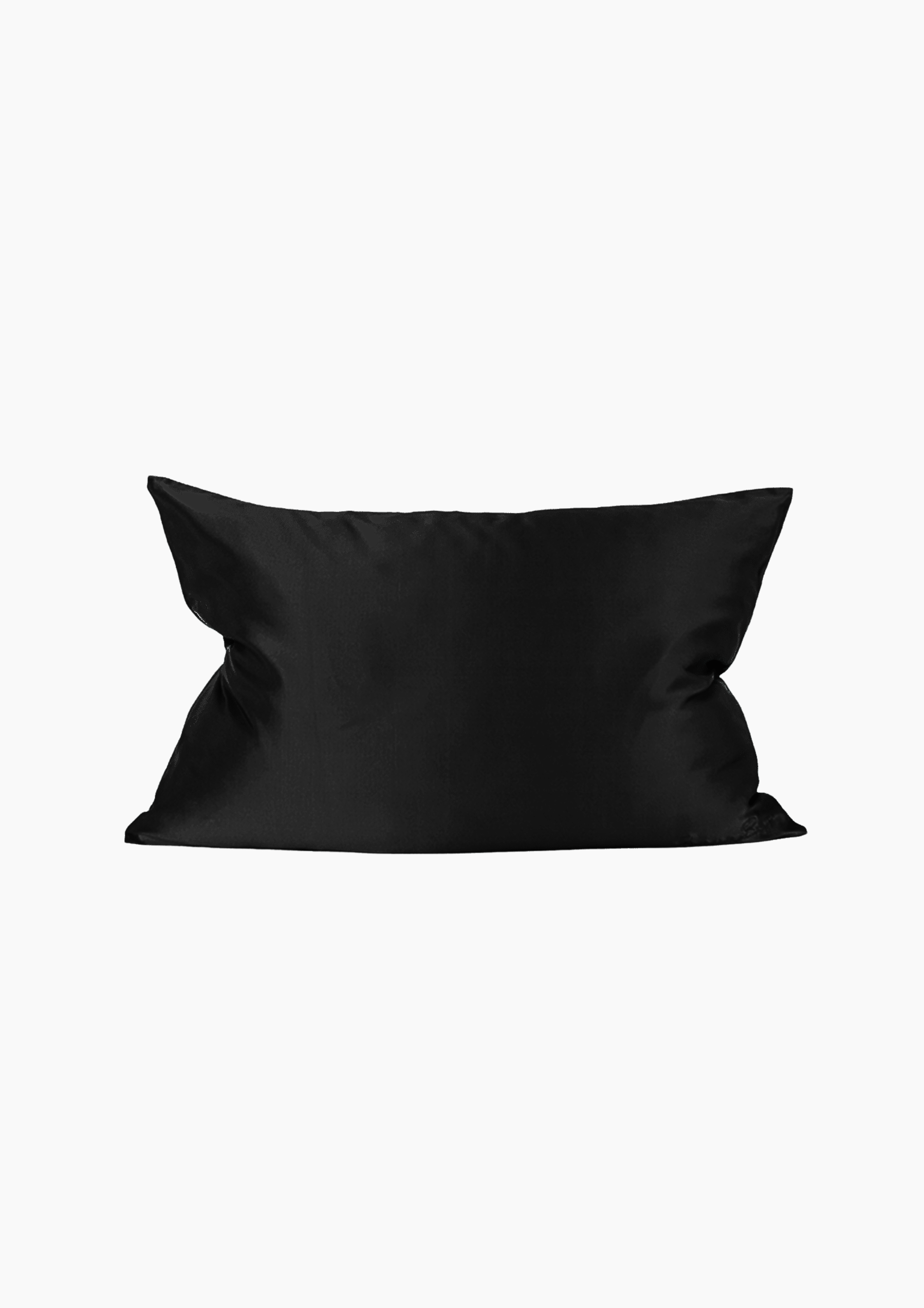 Pillowcase 100% Mulberry Silk – Midnight Black