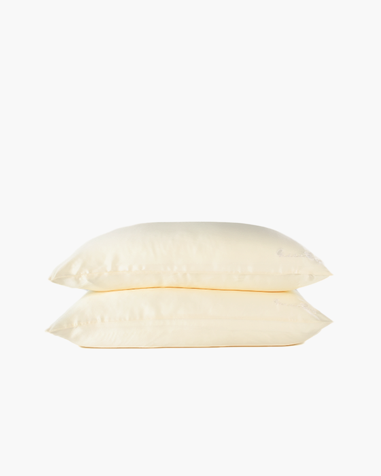 Set of 2 Pillowcases 100% Mulberry Silk – Beige
